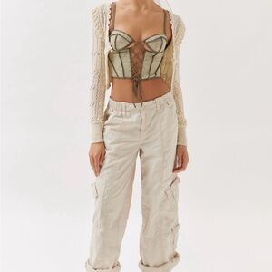 Urban outfitters out from under Amour lace Lace-up Corey's